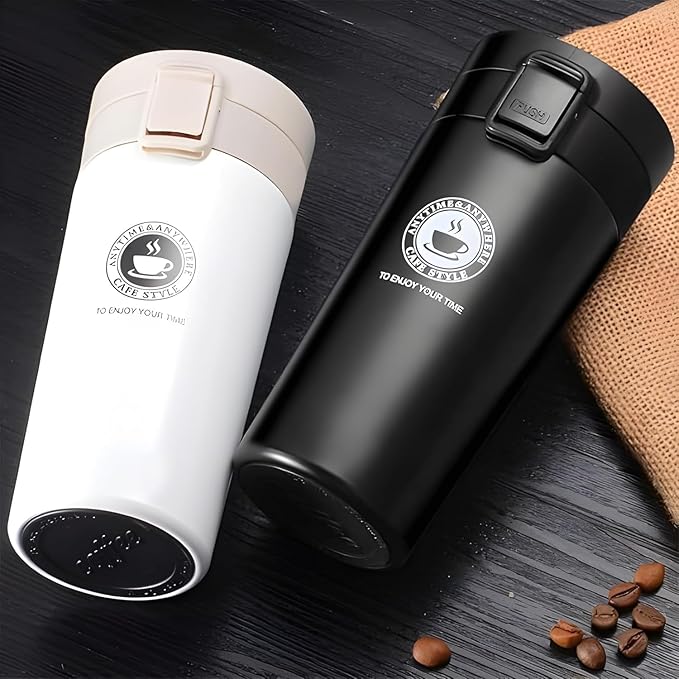 Stainless Steel Coffee Mug  (400 ml)